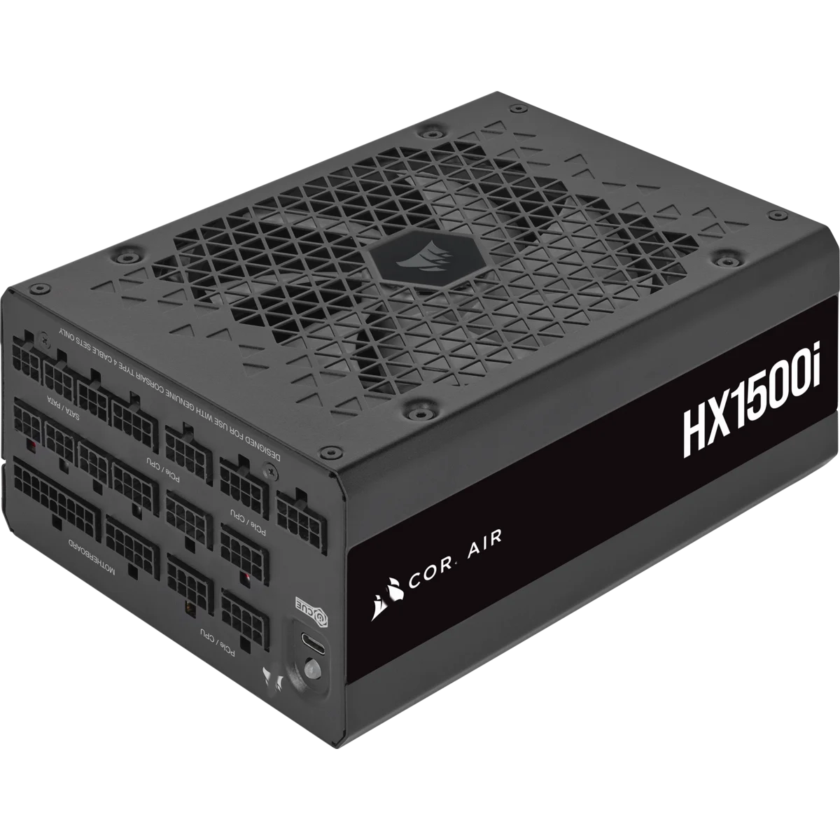 

CORS AIR PC Power Supplies HX1500i 1500W Power Supply Platinum Full Module Digital Circuit Fan Smart PCie5 RTX 4090 RPS0132