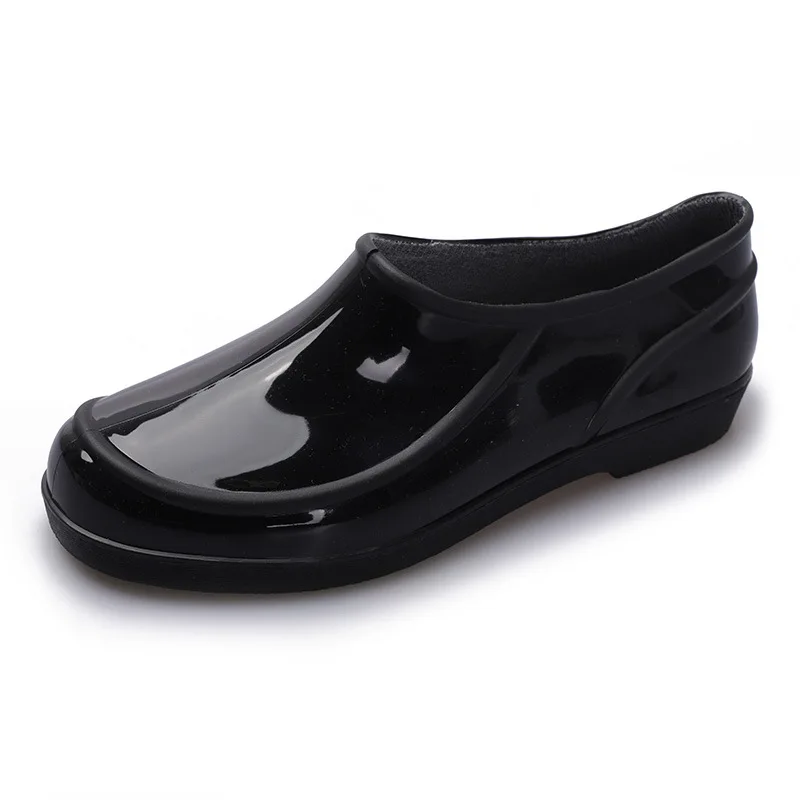 2023 Women New Shallow Rain Boots Waterproof PVC Rain Shoes Female Outdoor Garden Wellies Shoes Non-slip