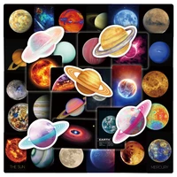 103050pcs astronomy universe starry sky planet graffiti stickers for phone luggage laptop guitar diy comics sticker party gift