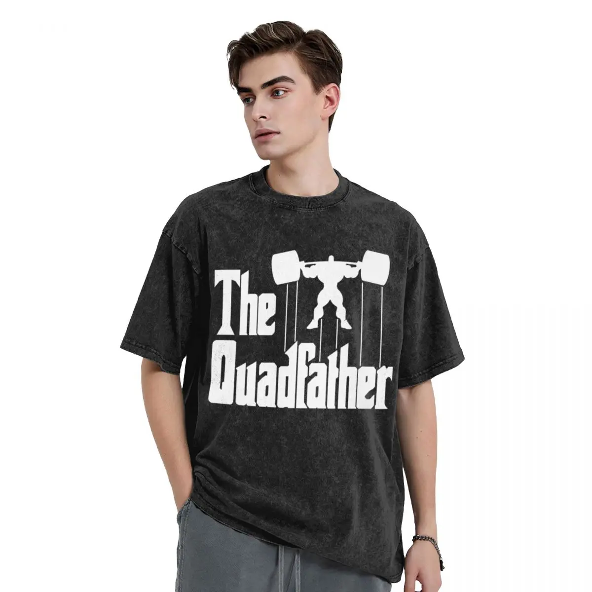 Футболка квадратного отца футболка оверсайз эстетическая одежда футболки для