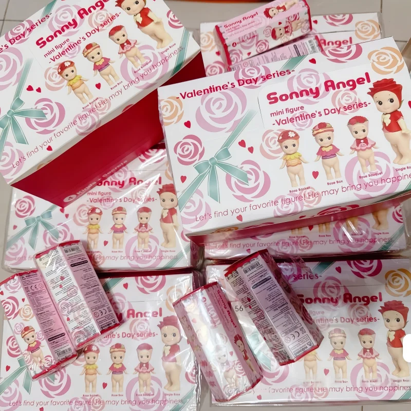 6 шт./кор. Sonny Angel слепая коробка Рождественская серия мини аниме фигурки цветочные