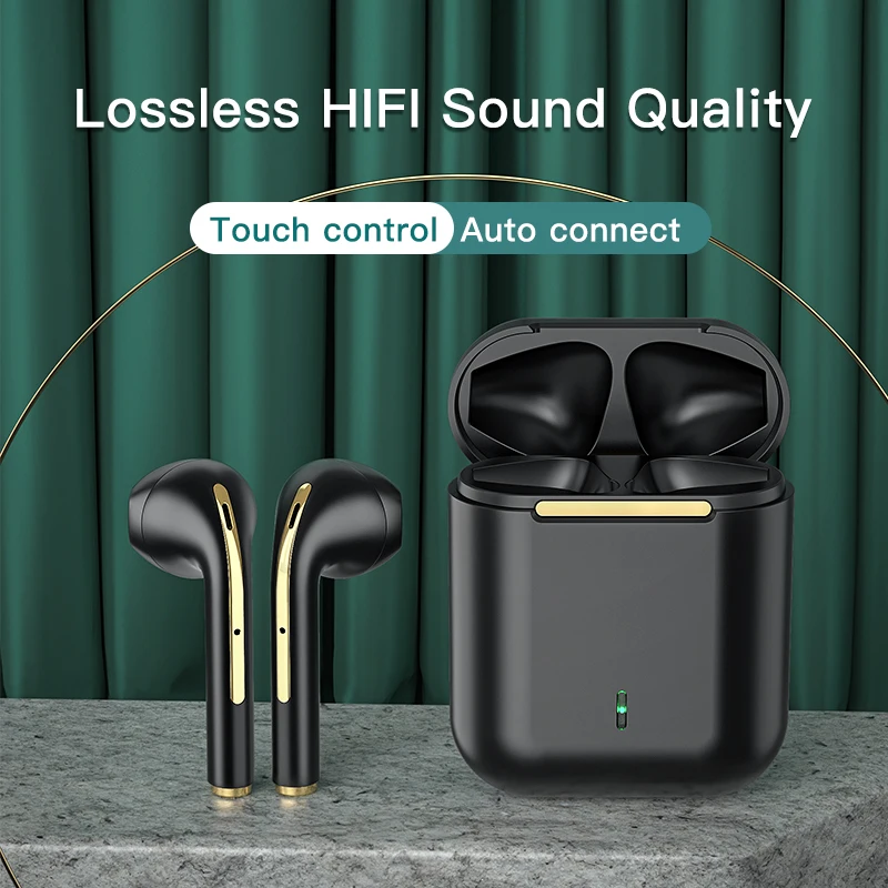 

Bluetooth-наушники TWS с зарядным устройством, стерео, водонепроницаемые, с микрофоном