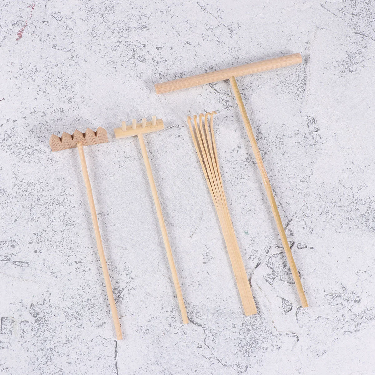 

Rake Sand Tooth Garden Office Home Five Small Mini Meditation Miniature Decoration Tool Diy Decor Zen Tabletop Japanese Four