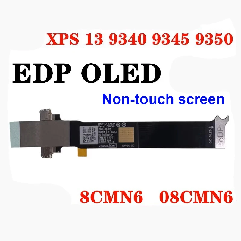 Новый оригинальный ноутбук без сенсорного экрана EDP OLLED ЖК-кабель для Dell XPS 13 9340 9345