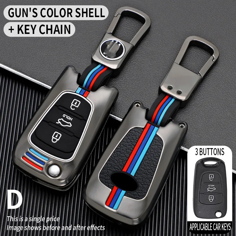 

Car key case for kia sportage rio 3 soul optima ceed pro k5 k2 pride for hyundai i20 i30 ix20 ix35 elantra accent shell cover