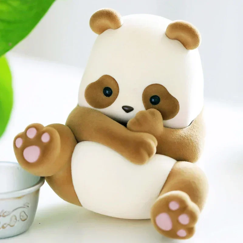52 игрушек панда раковина молока железная цветная игрушка Toysanime Аниме Фигурка
