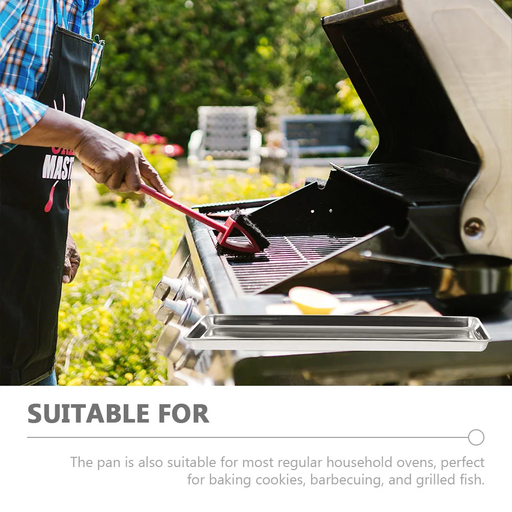 Контейнеры для пищевых продуктов с крышками Блюдо выпечки Поднос из нержавеющей