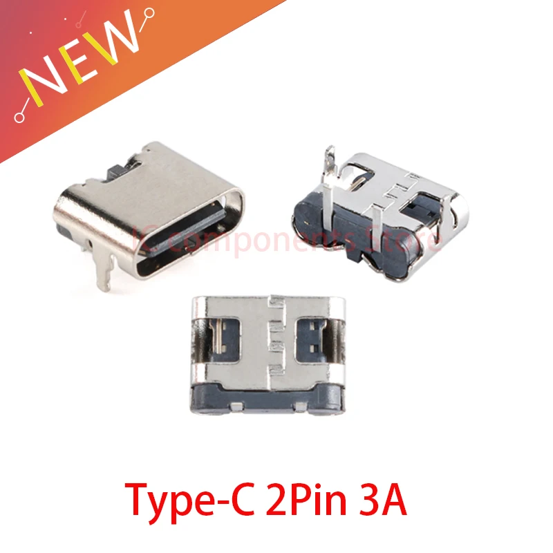 

Type-C 2Pin горизонтальный разъем для быстрой зарядки Your Cee