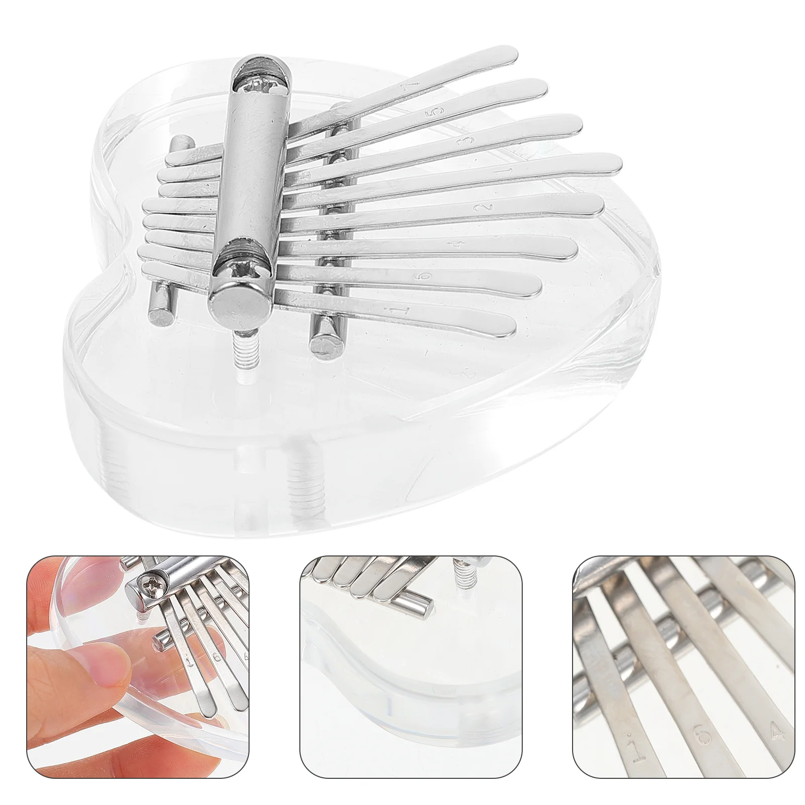 

Клавиатура Kalimba, пианино для большого пальца, 8-тоновое пальцевое пианино, поставка музыкальных инструментов