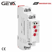 geya gri8 01 over current monitoring relay 10a current sensing relay din rail mounted current monitor acdc24v 240v