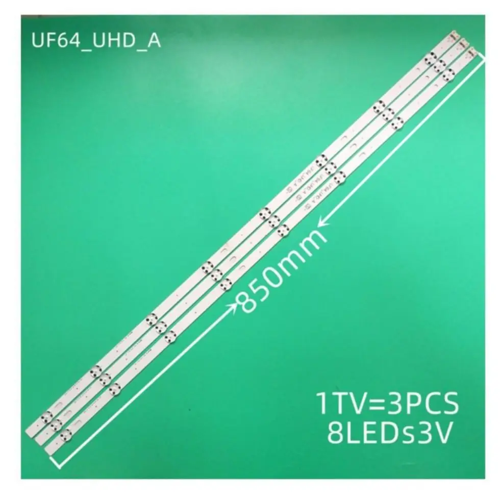 

1 set of LED strips for TV Direct 43" 43LH604V 43lh60 _ FHD _ A Type uf64 _ uhd_a 43UH610V 43UF640 43UH610A 43LH5700