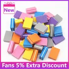 Флюоресцентные двусторонние мини-пилки для ногтей