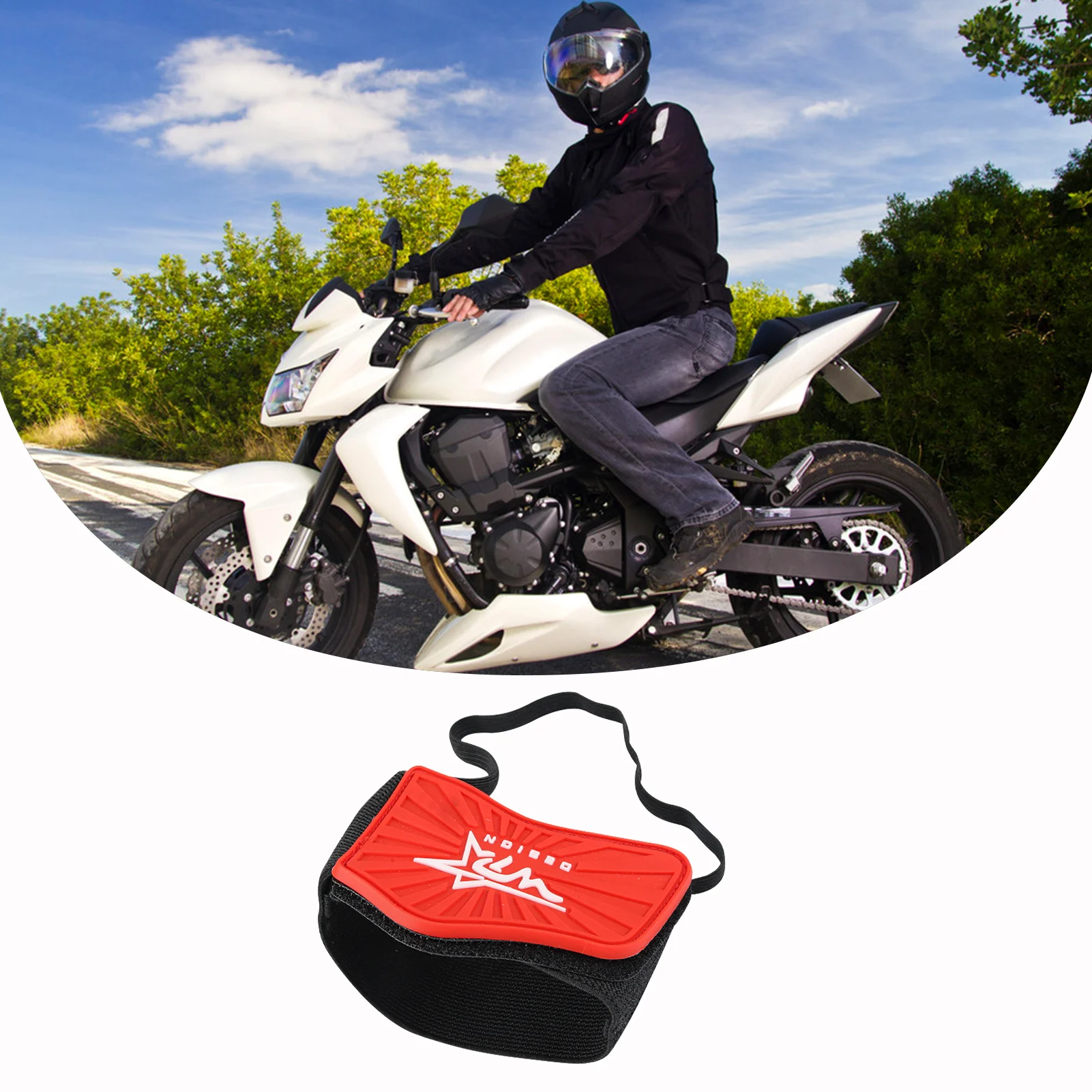 

Регулируемая резиновая защита для обуви мотоцикла