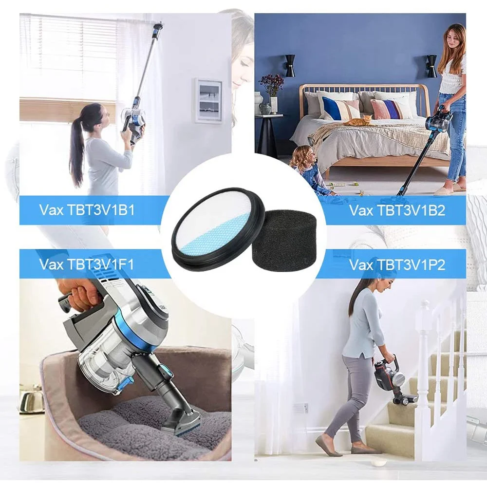 Комплект фильтров для Vax Blade 32 В сменные фильтры TBT3V1B1/TBT3V1B2/TBT3V1H1 аксессуары