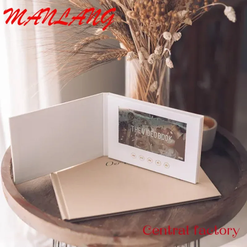 Пользовательский Льняной материал 7 дюймов 10 IPS экран Цифровая карта видео