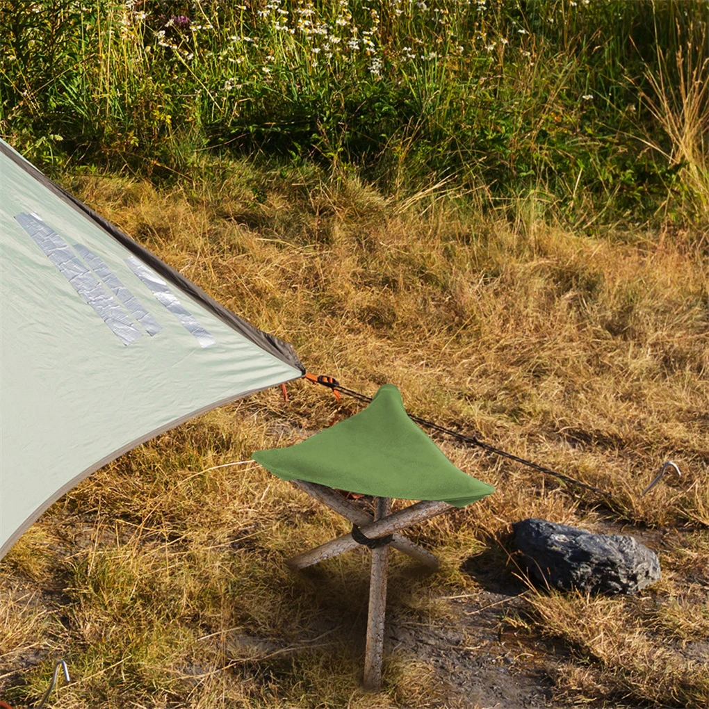 

Tripod Stool Cloth Chair, Camping Stool Cloth, Camping Stool for Fishing Camping Hiking Mountaining