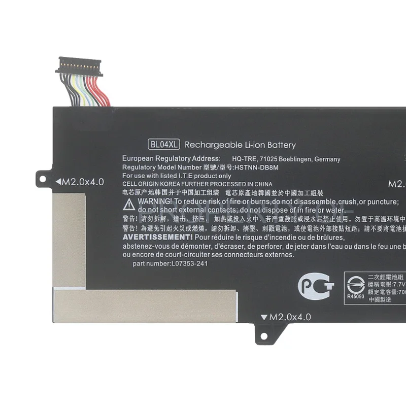 Батарея для ноутбука JC BL04XL HP EliteBook X360 1040 G5 G6