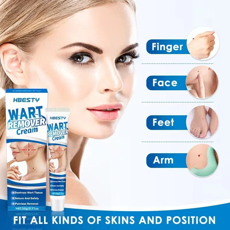 

1pcs Warts Remover Ointment Cream 20g Skin Tags Removal Gel Face Body Care Mole Remover Wart Removal Body Warts Treatments