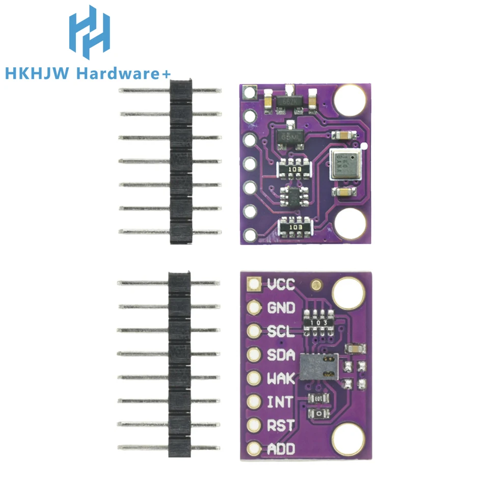 ENS160 Датчик газа Модуль датчика обнаружения углекислого CCS811 CO2 ECO2 TVOC Обнаружение