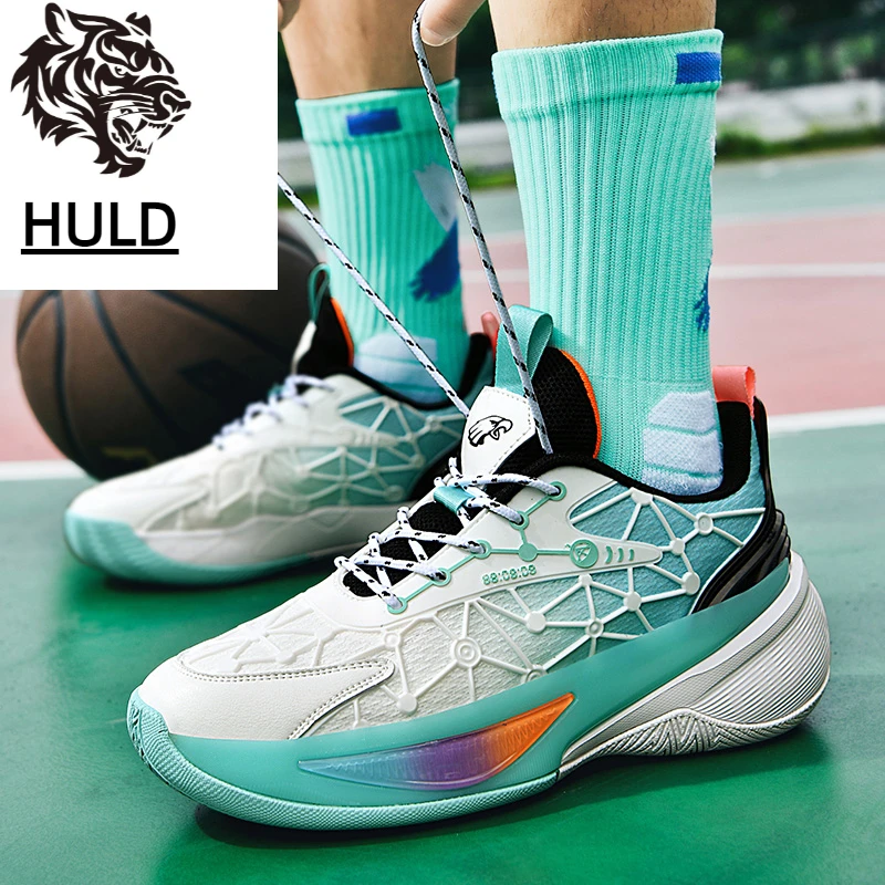 Sports Basketball Shoes With Luminous Basketball Shoes Md+rubber Sole  36-45 Size