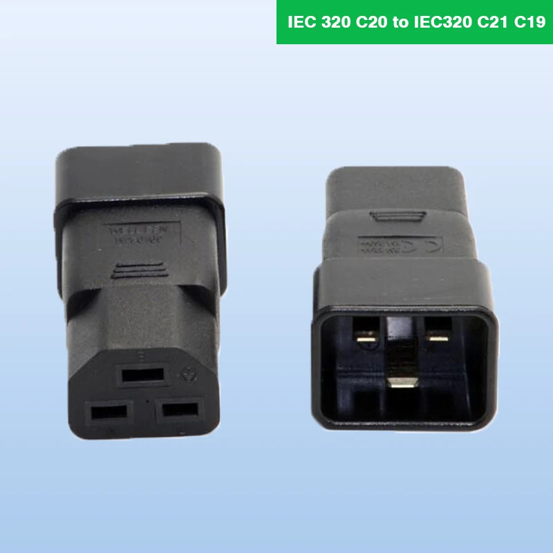 Адаптер питания IEC 320 C20-IEC320 C21 C19 штекер-гнездо