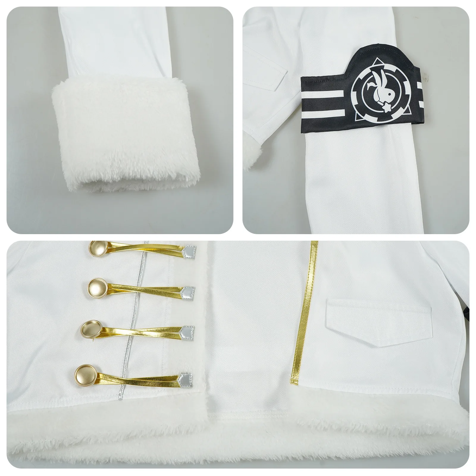 Костюм для косплея ROLECOS NIKKE Goddess of Victory Fortune Express Blanc, белый женский сексуальный костюм для косплея, костюм для Хэллоуина и карнавала (art.: 3920dbf330dc4) - 3920dbf330dc4