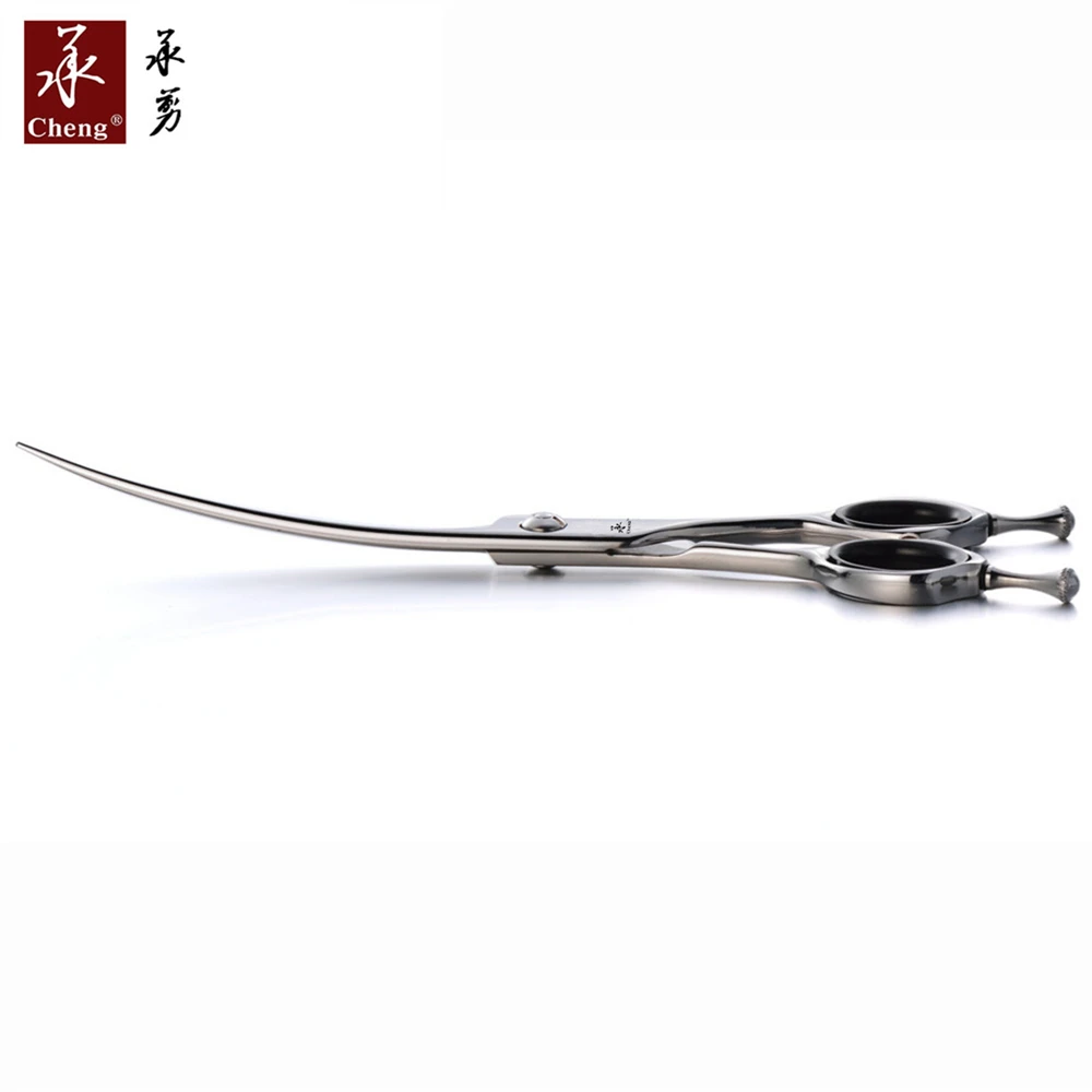 

LK-70Q 7 Inch dog grooming curved scissors for pet