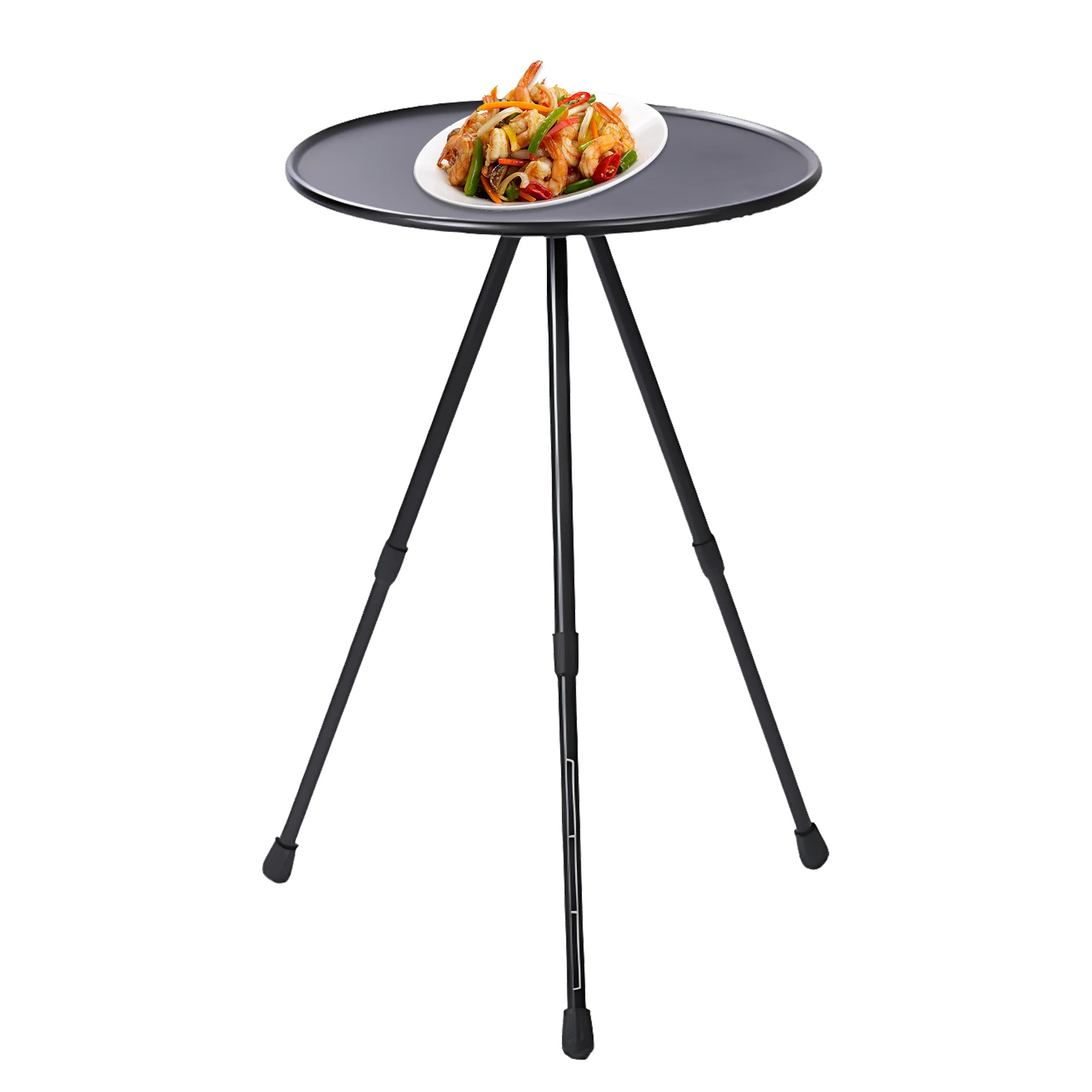 

Round Folding Table Portable Dining Picnic Party Table Indoor Outdoor Heavy Duty Portable Aluminum Alloy Camping Table For