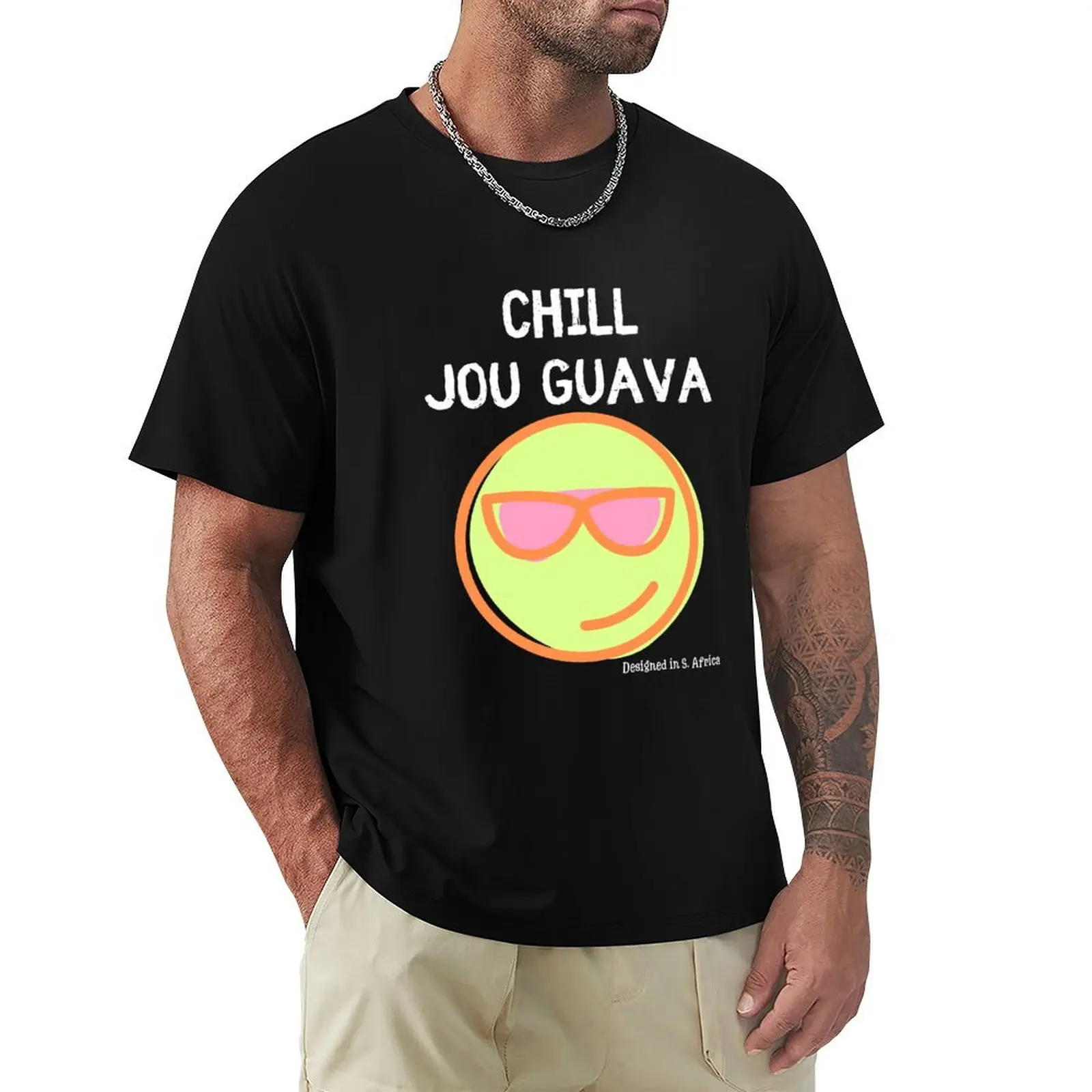 Фото Футболка Chill Jou Guava с короткими рукавами для больших и высоких людей №1