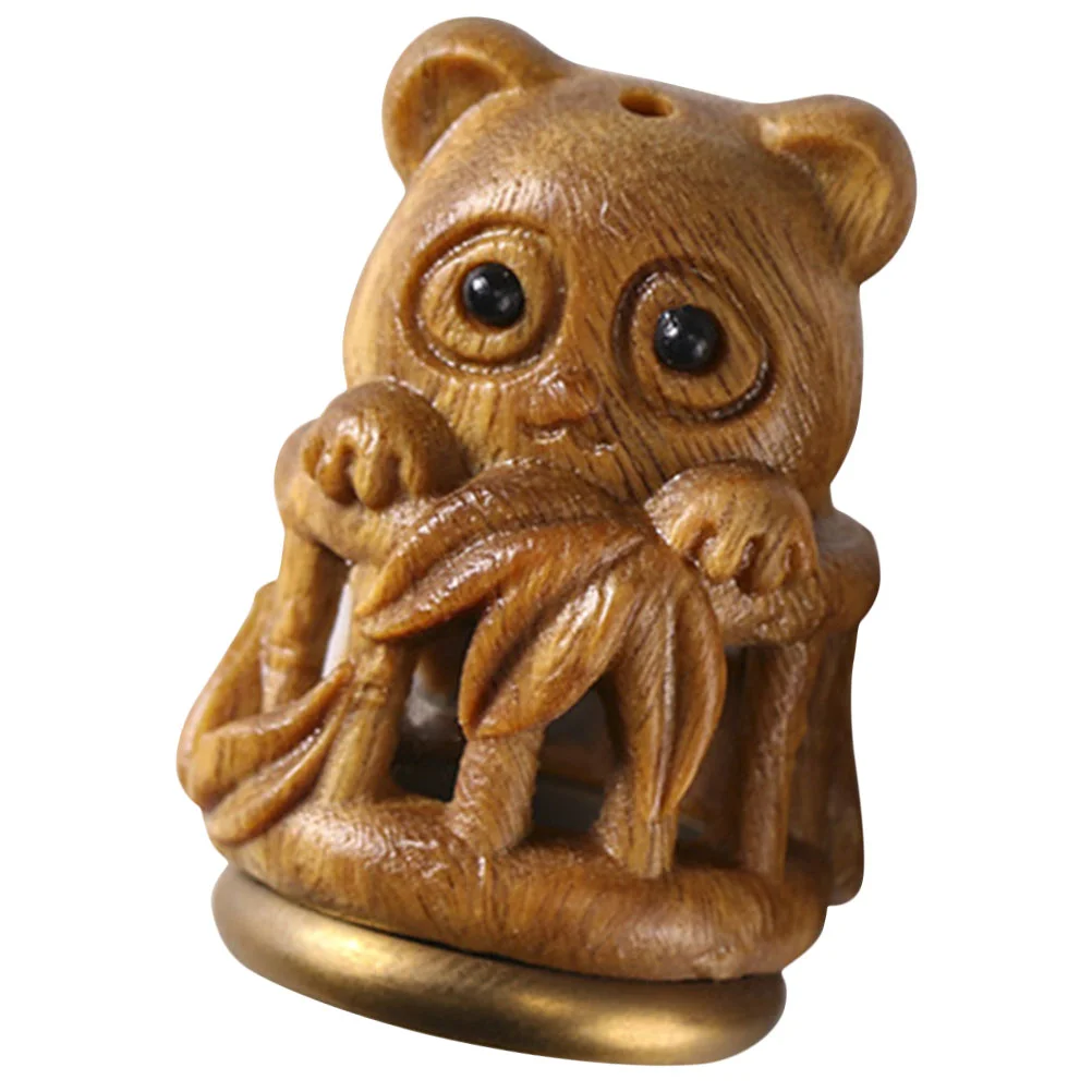 Купи Pendant Wood Animal Carving Key Chain Wooden Figurinetoys Aromatherapy Diffuser Hollow Carved Sculpture Sachet за 331 рублей в магазине AliExpress