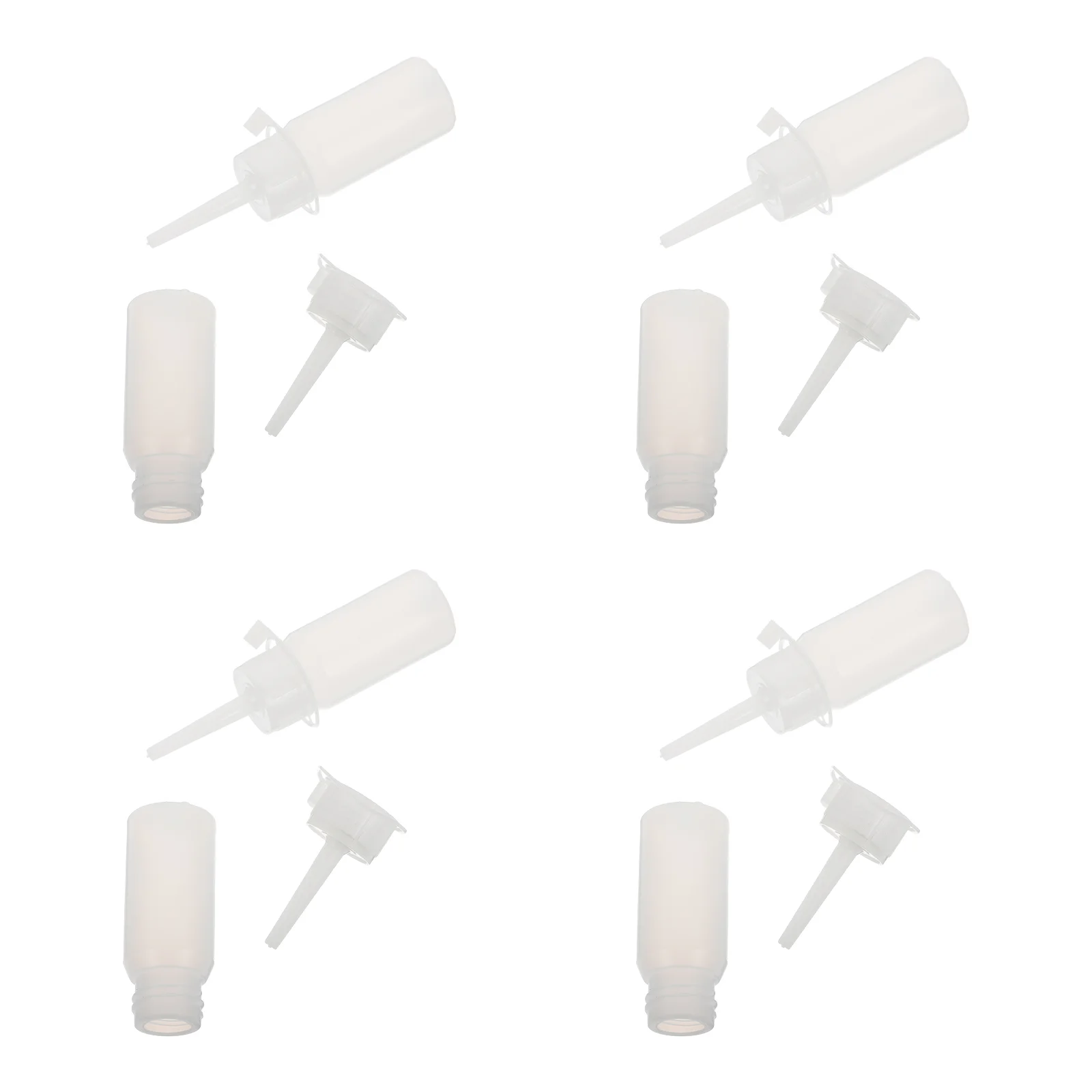 

30pcs Squeeze Bottles Glue Bottle Dropper Bottles Applicator Bottles with Caps for DIY Quilling Craft Painting Workshop Oil 30ml