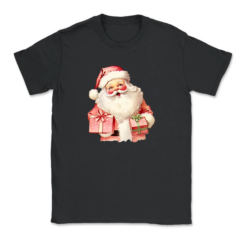 Рождественские нашивки с термопереносом Санта-Клауса одежда рисунком оленей