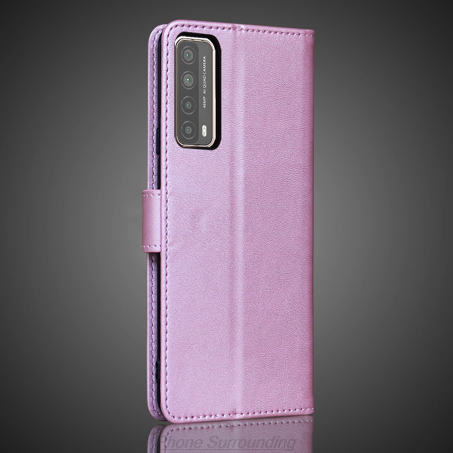 Кожаный чехол-бумажник с откидной крышкой для Huawei Y7A/Huawei P Smart 2021 сумки телефонов