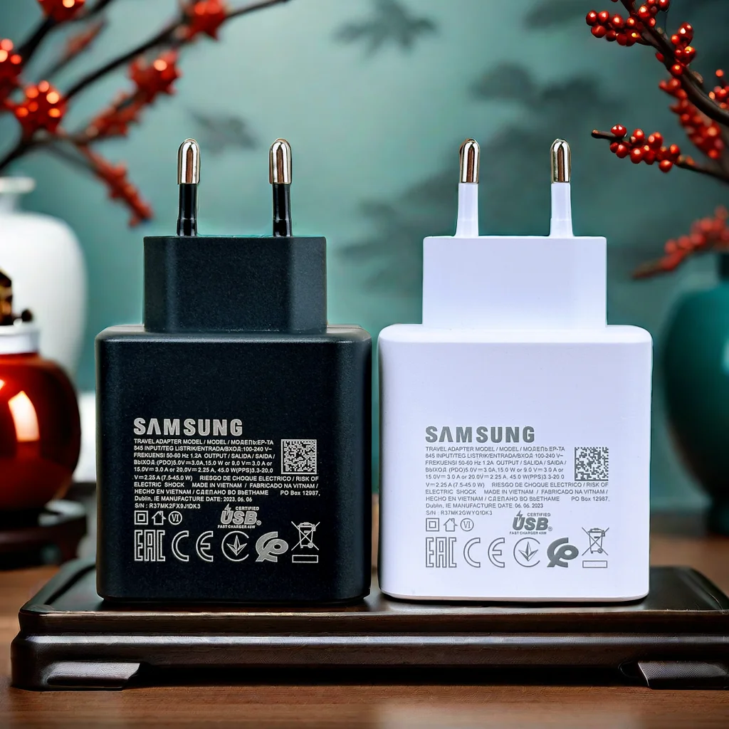 Зарядное устройство Samsung 45 Вт оригинальный адаптер питания PD типа C для Galaxy Z Fold 5 4 3