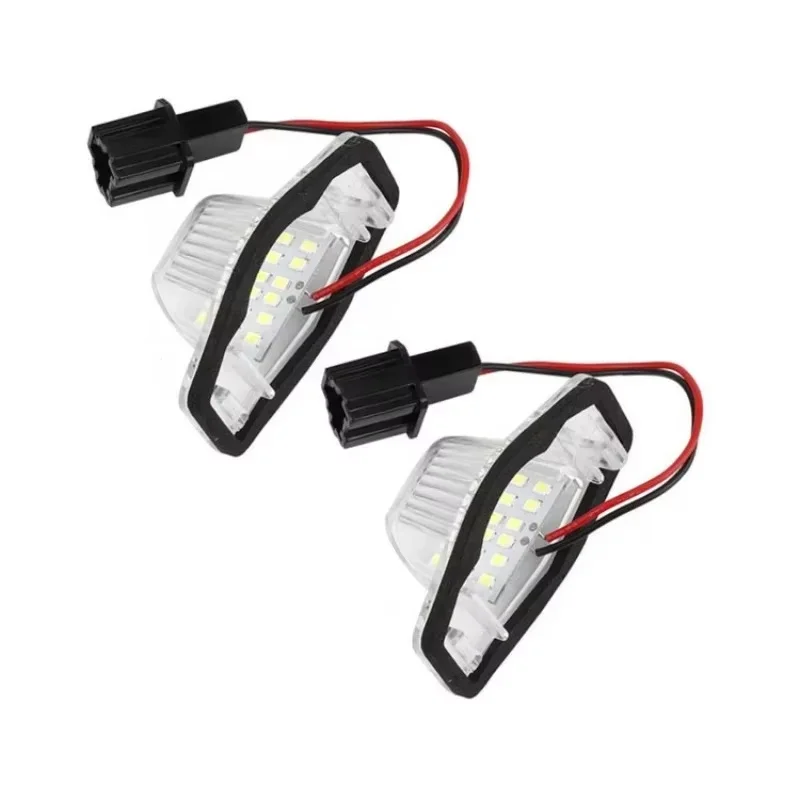 Фото Светодиодный абажур для подсветки номерного знака для Honda Civic, CR-V, Odyssey, HR-V, Accord, Crosstour. Запасная часть для автомобиля. №1