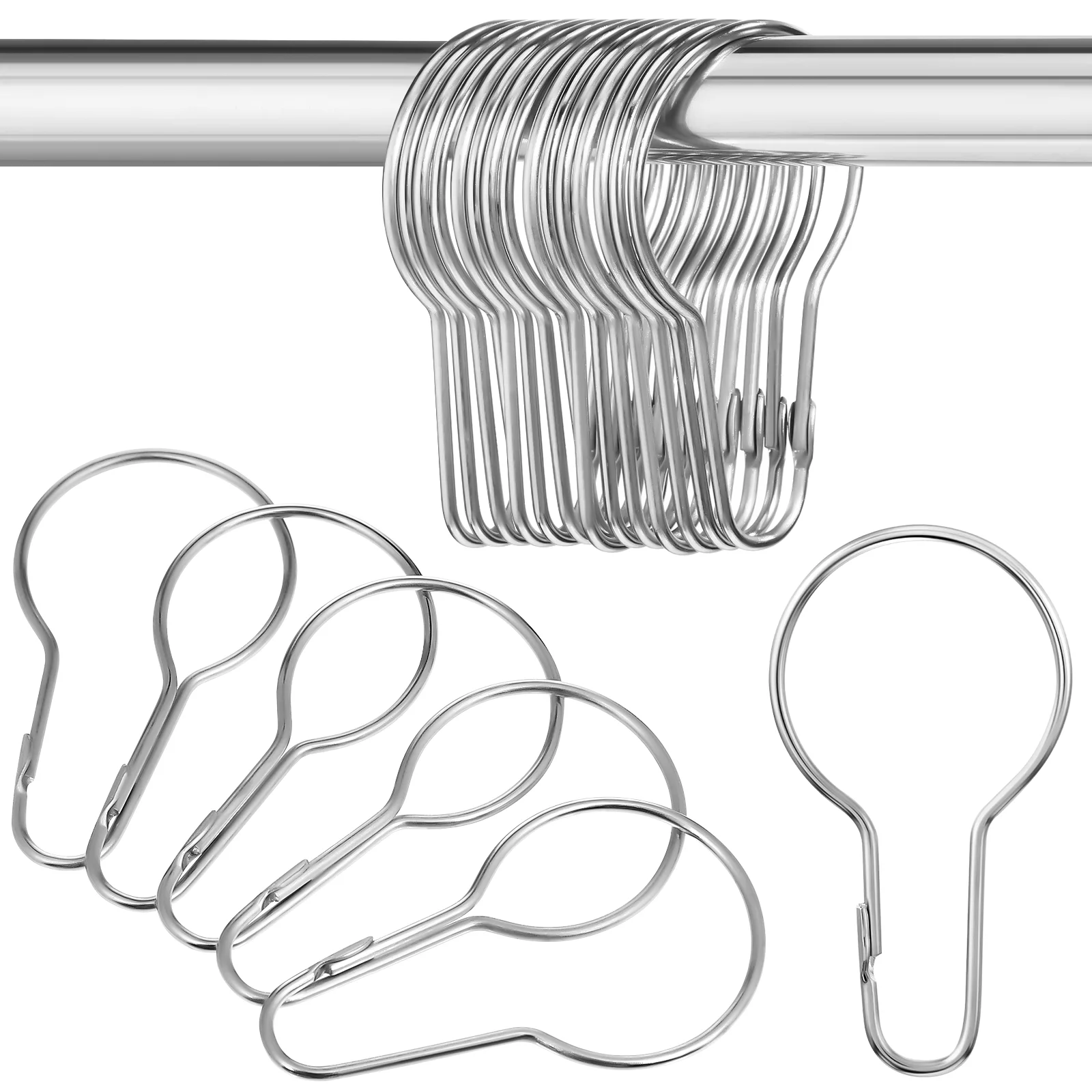 

Кольца для штор из нержавеющей стали 20 шт