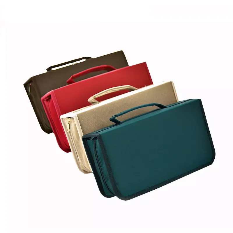 

LY 128 Disc Capacity DVD CD Case Holder For Car Media Storage CD Bag Portable Carry Bag Box For DVD CD Accessories