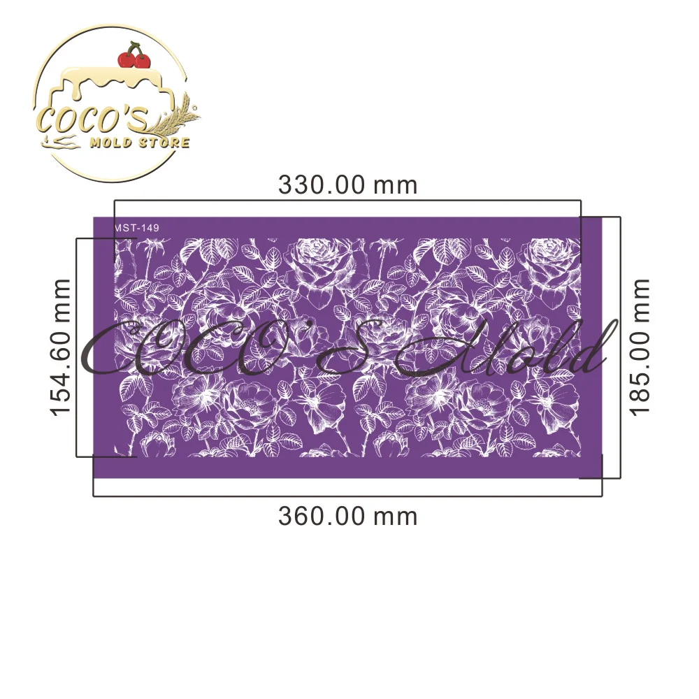 Цветочная Роза дизайнерская ткань искусственная Бриллиантовая кружевная форма