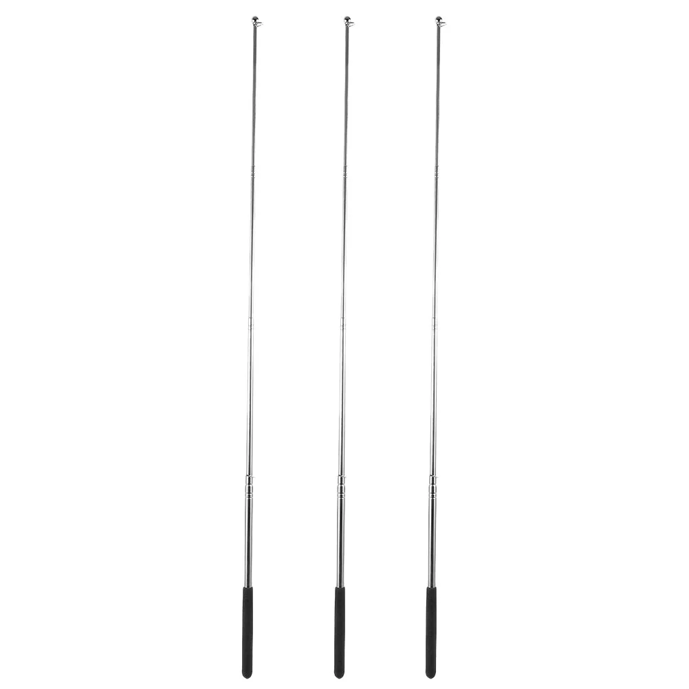 3 шт. телескопическая лента для флажков из нержавеющей стали