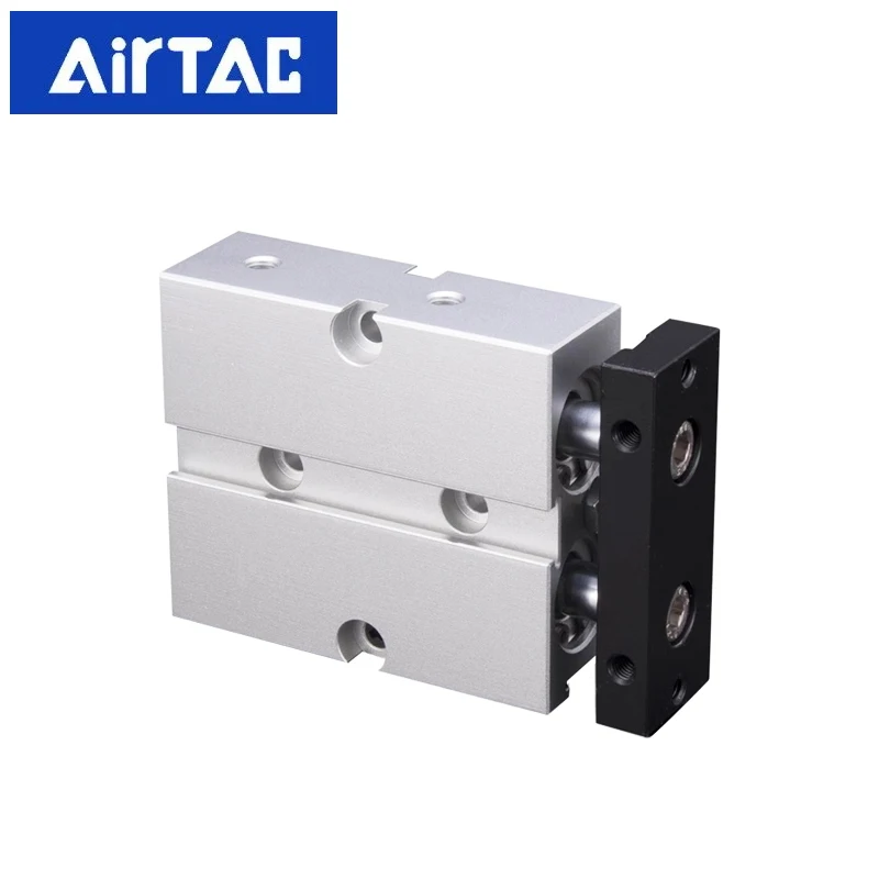 Фото Пневматические цилиндры AirTAC TN с двойным штоком, двухстороннего действия, с направляющими поршнями, диаметр цилиндра 10/16/20/25/32 мм №4