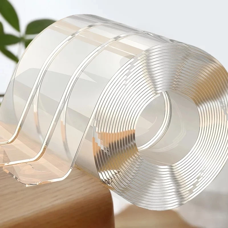 

Reusable Tape Double Sided Adhesive for Face Super Strong Traceless Nano Glue Gadget Cinta Magica Doble Cara Transparent