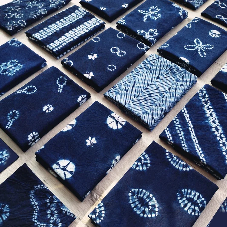 Ткань окрашенная в галстук чистый хлопок для одежды платьев скатерть сделай сам