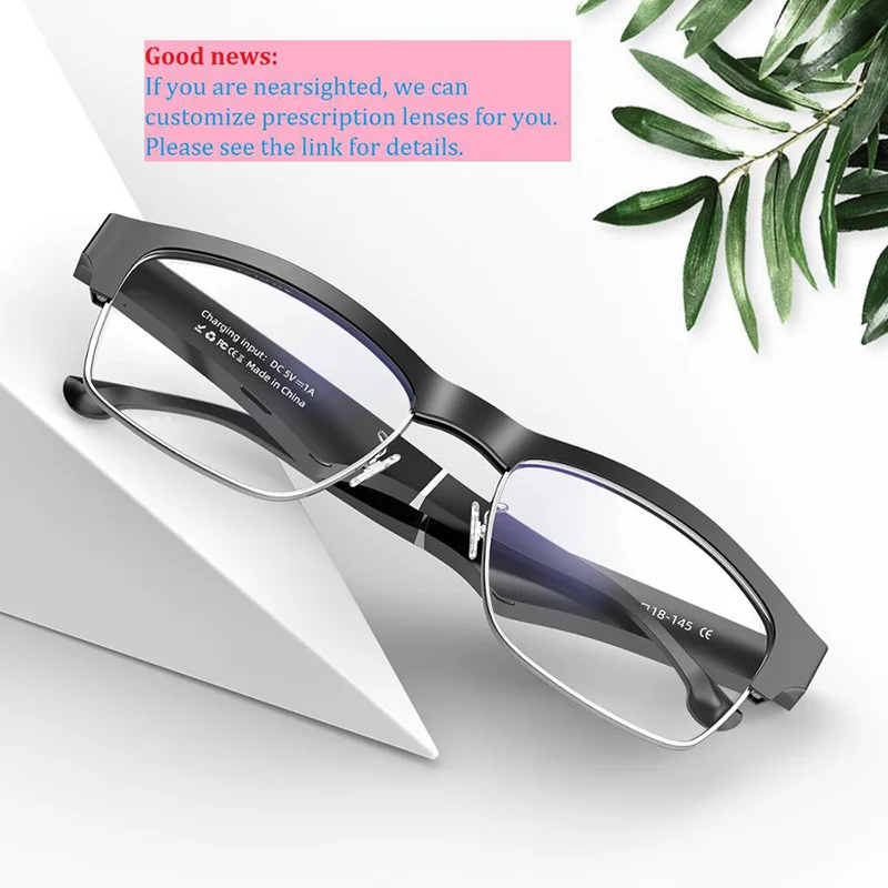 

Óculos De Sol Inteligente Bluetooth, Óculos Para Chamada E Ouvir Música, Fone De Ouvido 2 Em 1, Óculos De Sol Inteligente De New