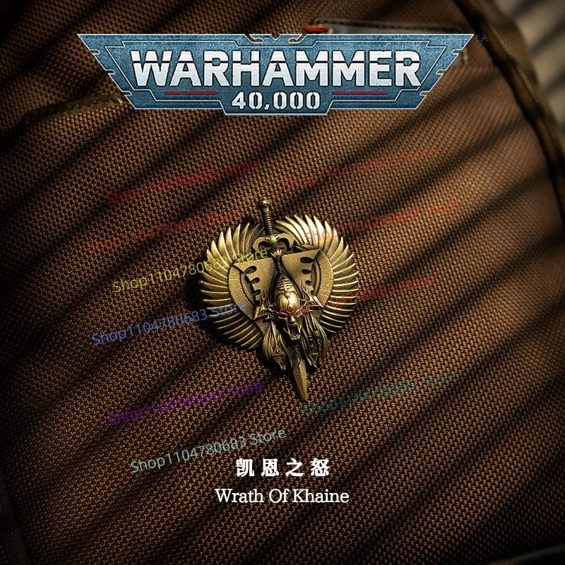 Фото Официальная брошь Starforged Warhammer 40K Eldar, значок 