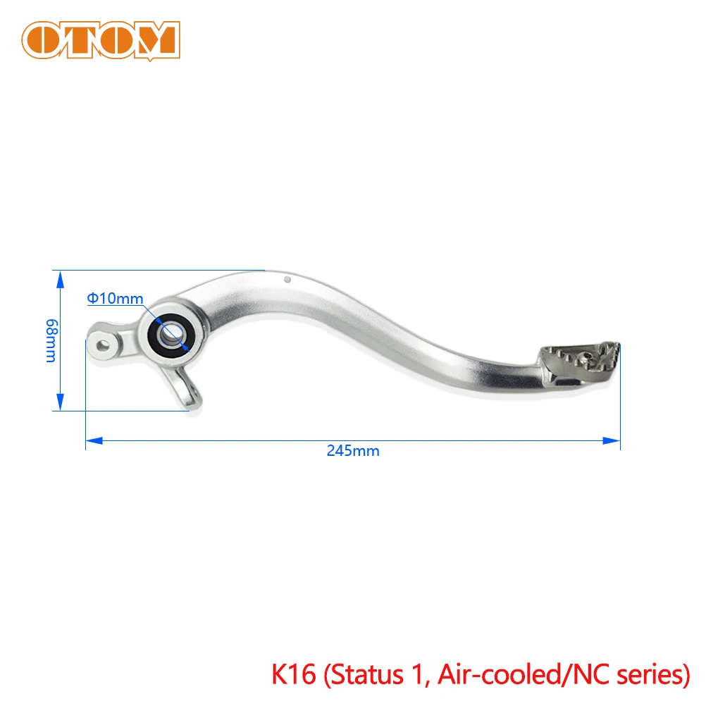 

Рычаг заднего тормоза OTOM для мотоцикла в сборе для KTM SX SXF XC XCF EXC EXCF KEWS K16 K23 HUSQVARNA GASGAS FC TC FE TE ECF MCF