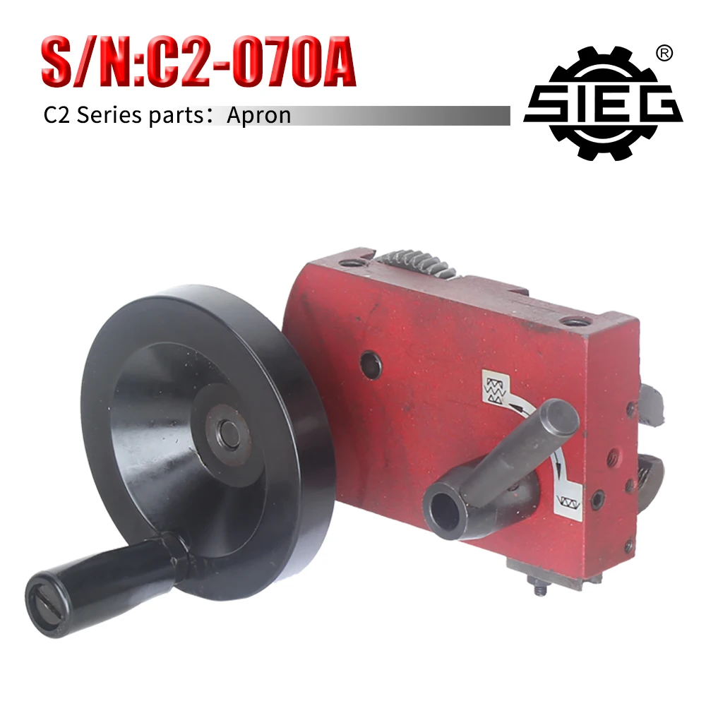 

Metric Inch Apron Box Assembly SIEG SC2&C2&C3&G0765&G8688&CX704&Compact 9&JET BD-6/BD-7/BD-X7 Mini Lathe Spares Parts