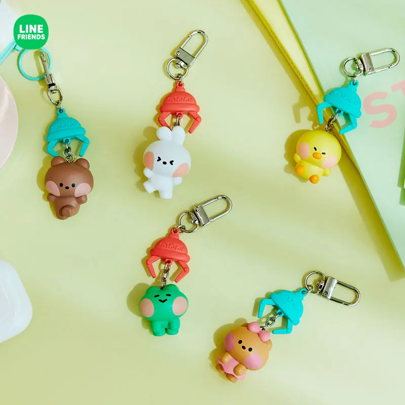 

Kawaii LINE FRIENDS аниме хобби коричневый кукла Сэлли минини серия брелок Подвеска автомобильный ремень сумка Подвеска