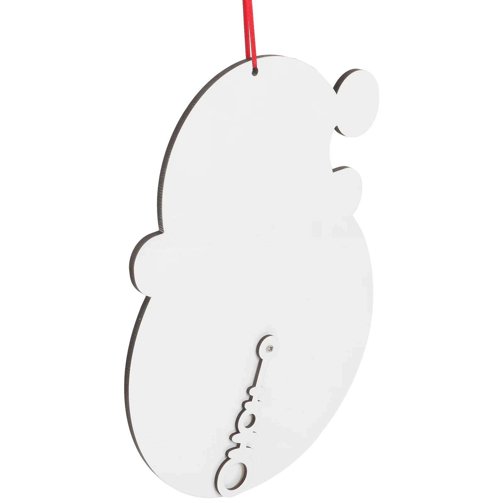 

Christmas Advent Decor Acrylic Advent Calendar Christmas Acrylic Clock Ornament Countdown Decor