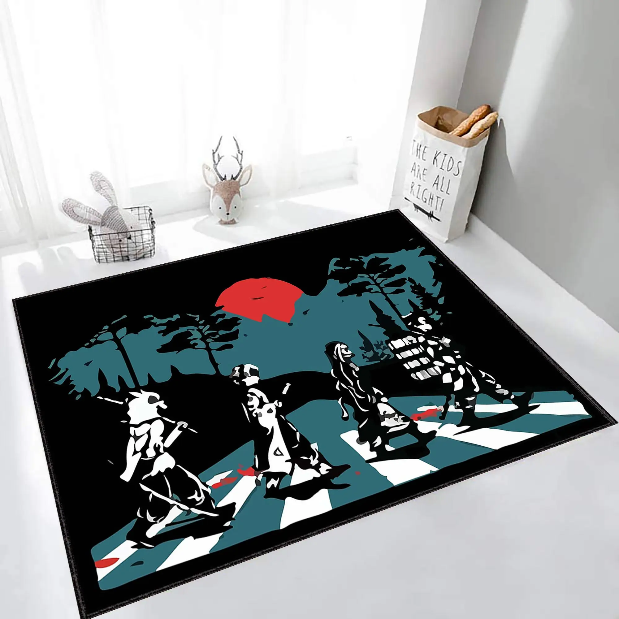 

Manga Rug Anime Rug Kids Rug Child Room Cartoon Home Decor Rug Modern Rug Custom Rug Anime Comics Cartoon Salon Rug Kids gift
