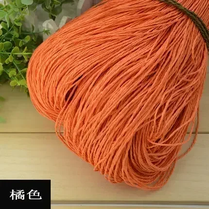 0 5 кг 600 метров летняя пряжа из рафии вязаная крючком натуральные соломенные